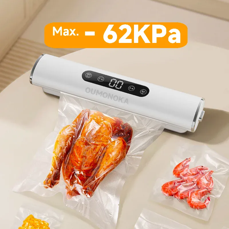 Machine Sous Vide Alimentaire avec Écran LED - Scelleuse Électrique