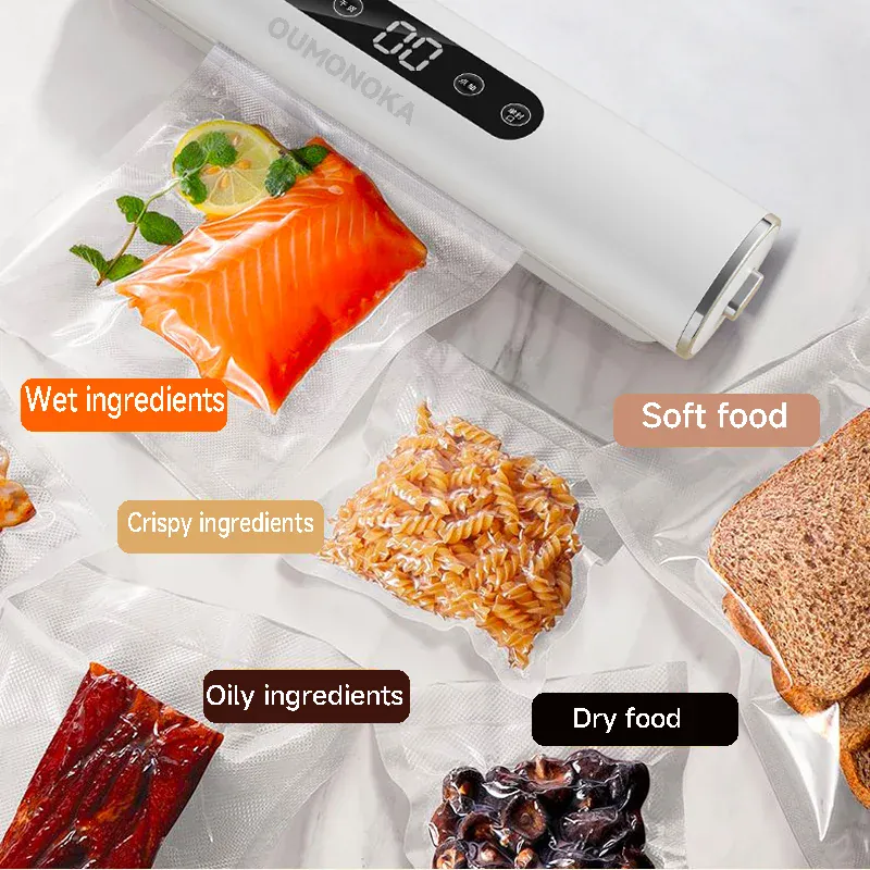 Machine Sous Vide Alimentaire avec Écran LED - Scelleuse Électrique