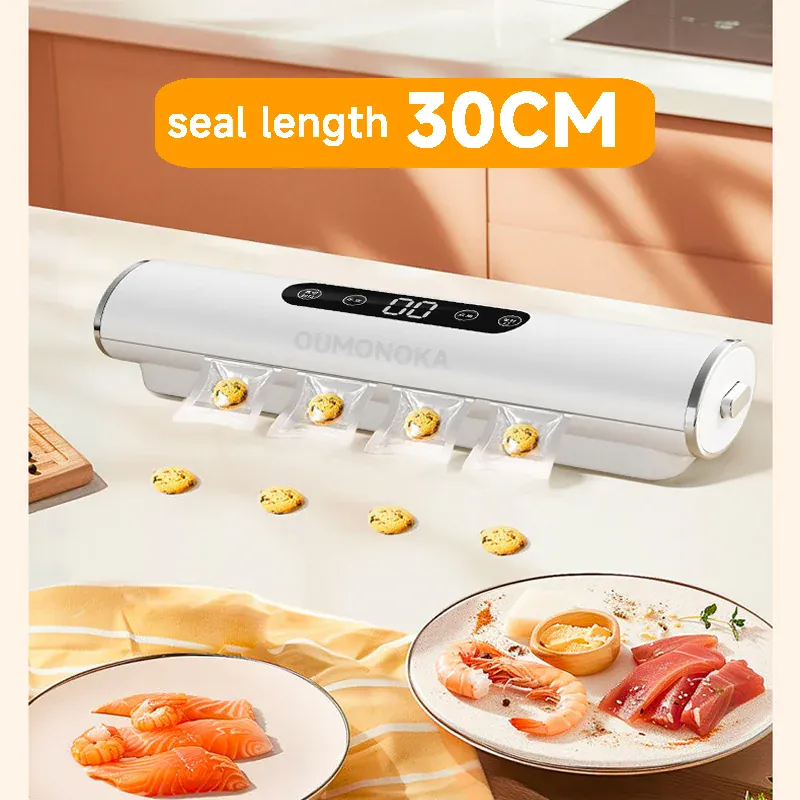 Machine Sous Vide Alimentaire avec Écran LED - Scelleuse Électrique