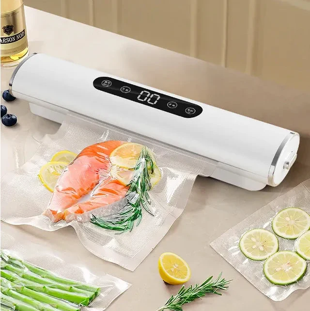 Machine Sous Vide Alimentaire avec Écran LED - Scelleuse Électrique