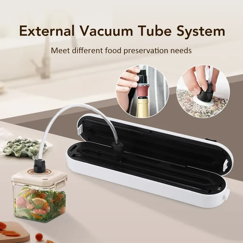 Scelleuse Alimentaire Électrique - 200 Watts Sacs Compatibles