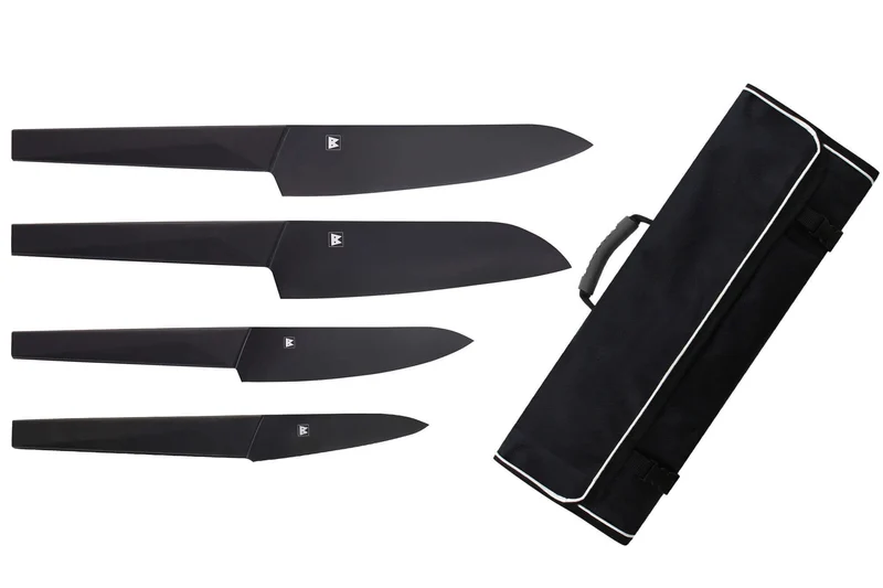 Mallette Satake Cutlery Black 4 couteaux japonais