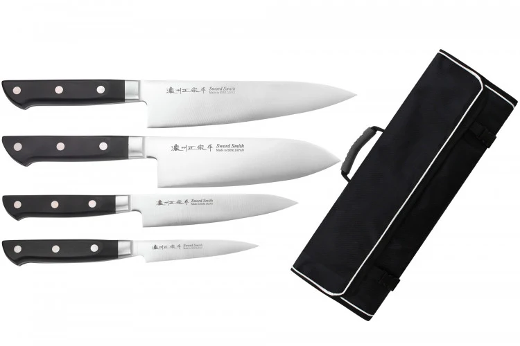 Mallette Satake Cutlery ABS 4 couteaux japonais