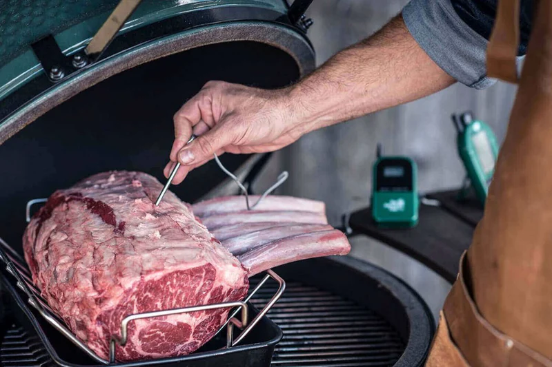 Pack Big Green Egg 2XL barbecue + convEGGtor + chariot à roulettes