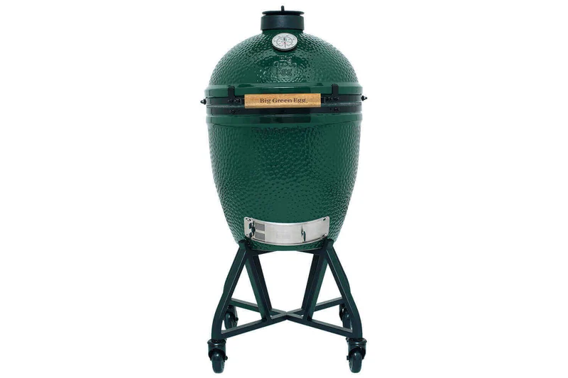 Pack Big Green Egg Large barbecue + convEGGtor + chariot à roulettes