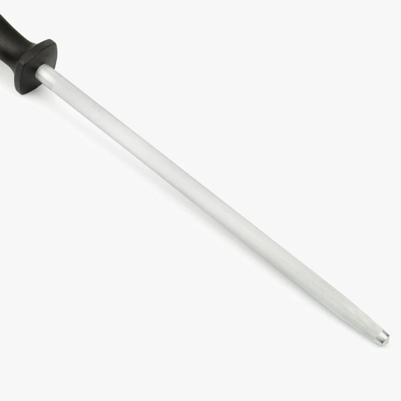 Chaira de acero color negro 230 mm /10 mm diámetro