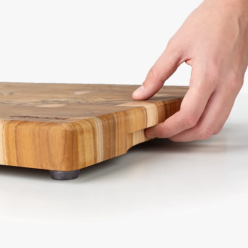 TABLA DE CORTE MADERA TECA 280x370x32 mm