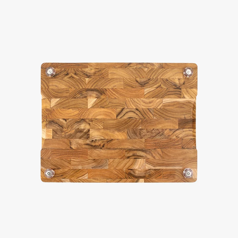 TABLA DE CORTE MADERA TECA 280x370x32 mm