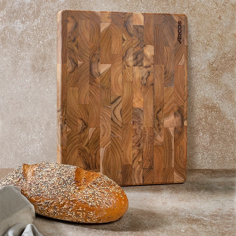 TABLA DE CORTE MADERA TECA 280x370x32 mm