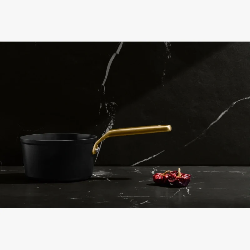Cazo Antiadherente Cerámico Serie Samoa Iconic Negro 16 Cm / 1,5 L