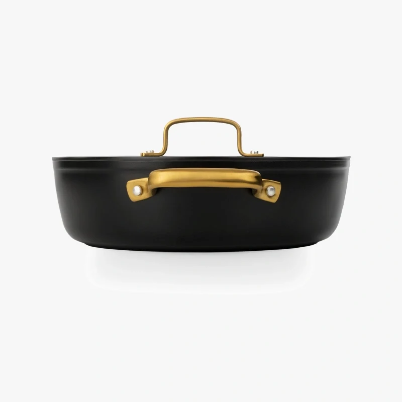 Cacerola Antiadherente Cerámico Serie Samoa Iconic Negro 28 Cm / 4,3 L
