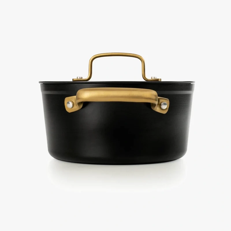 Cacerola Antiadherente Cerámico Serie Samoa Iconic Negro 20 Cm / 2,6 L
