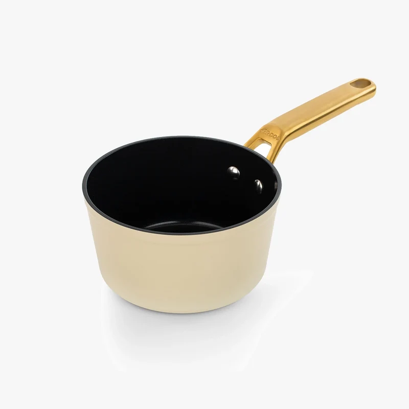 Cazo Antiadherente Cerámico Serie Samoa Iconic Beige 16 Cm / 1,5 L
