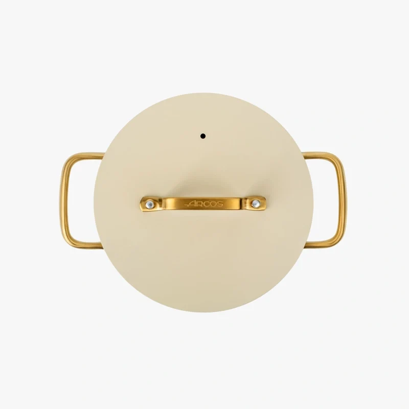 Cacerola Antiadherente Cerámico Serie Samoa Iconic Beige 20 Cm / 2,6 L