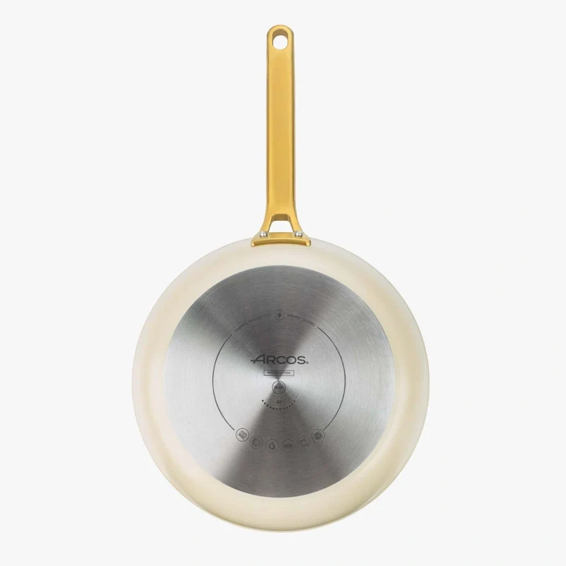 Sartén Antiadherente Cerámico Serie Samoa Iconic Beige 28 Cm