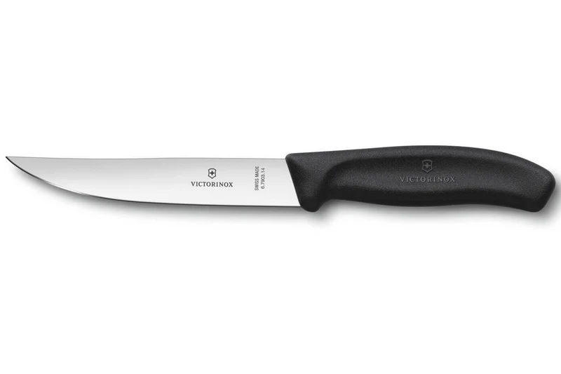 6 Couteaux à steak Gaucho lame 14cm manche noir Victorinox 6.7903.14