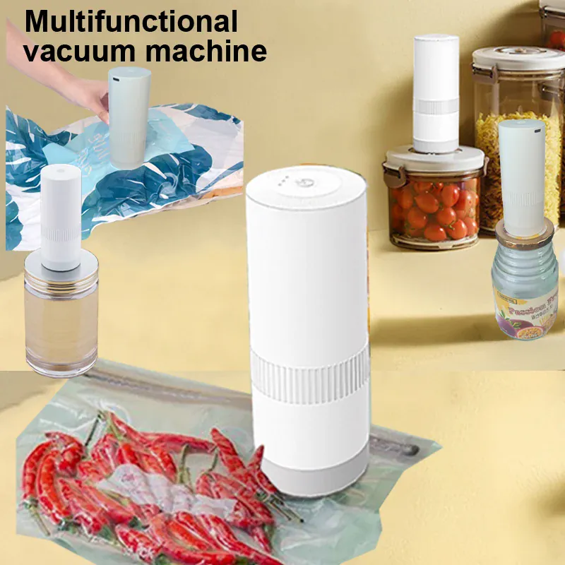 Scelleuse Alimentaire Portable pour Sacs Sous Vide - 100 kPa