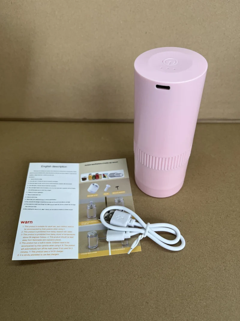 Scelleuse Alimentaire Portable pour Sacs Sous Vide - 100 kPa