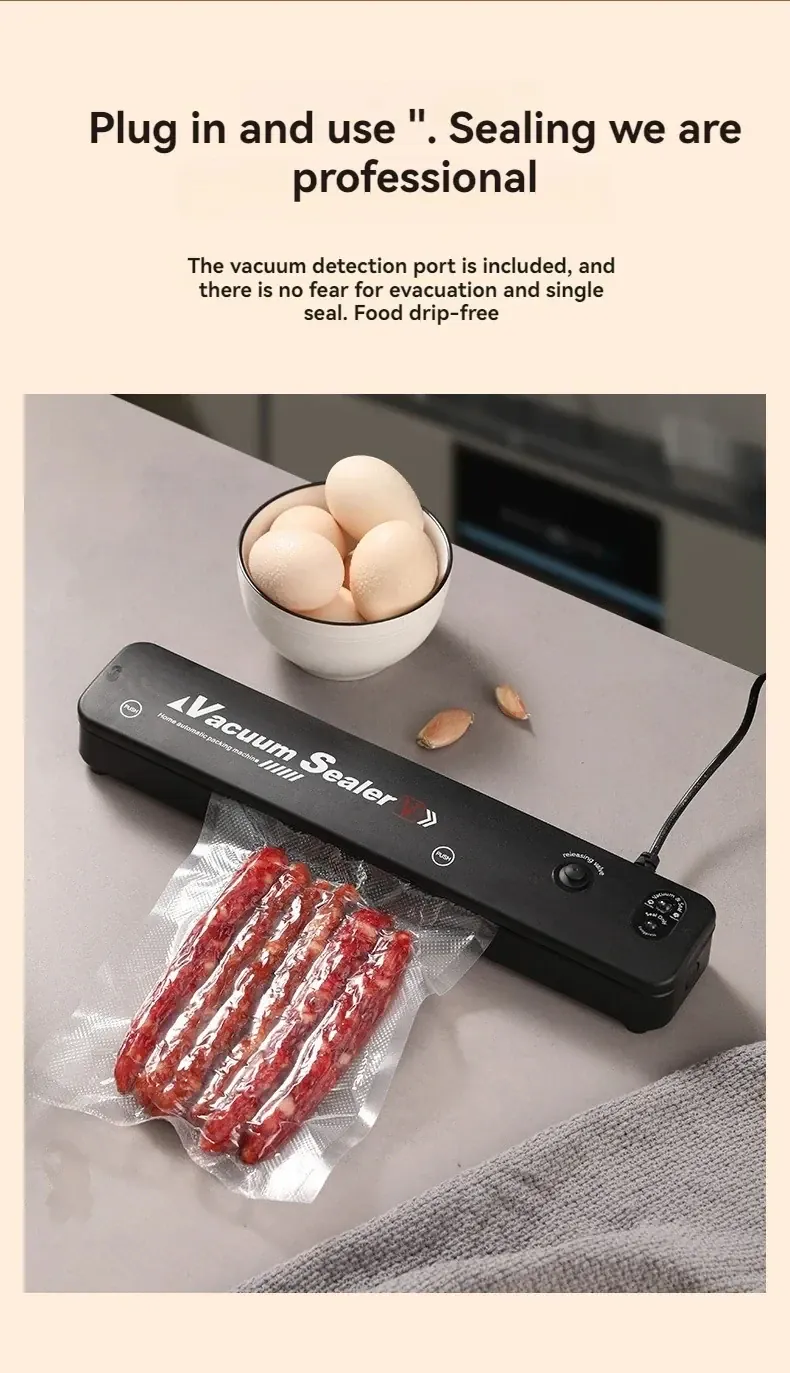 Machine Sous Vide Alimentaire 220V - Scelleuse Portative Automatique