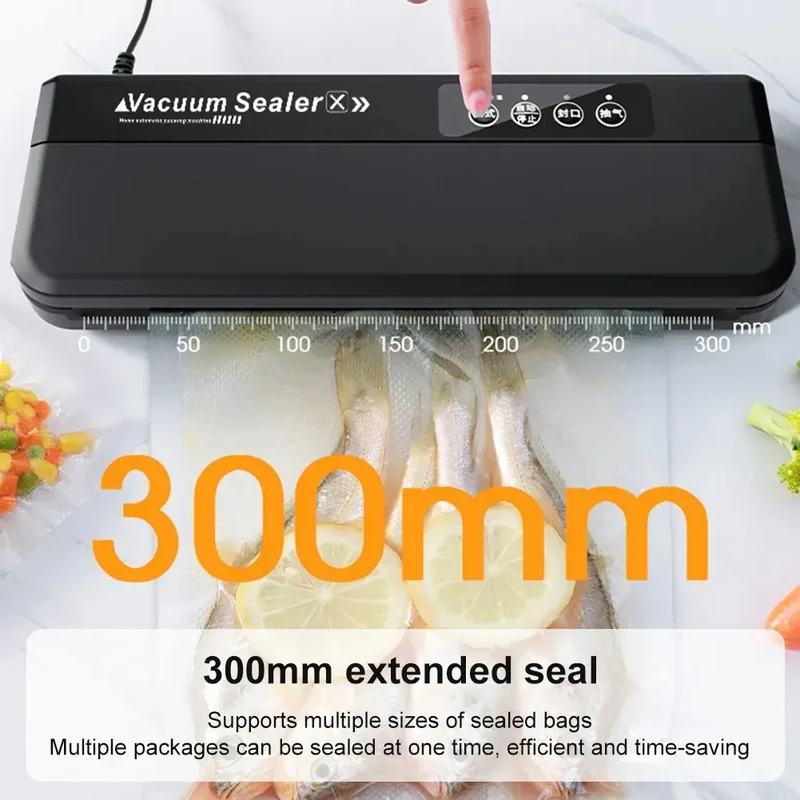 Machine Sous Vide Alimentaire 60 kPa avec 10 Sacs de Conservation