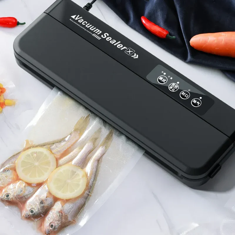 Machine Sous Vide Alimentaire 60 kPa avec 10 Sacs de Conservation