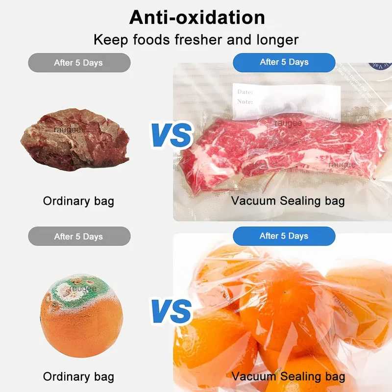Sacs Sous Vide Alimentaire Réutilisables - Lot de 10 Unités