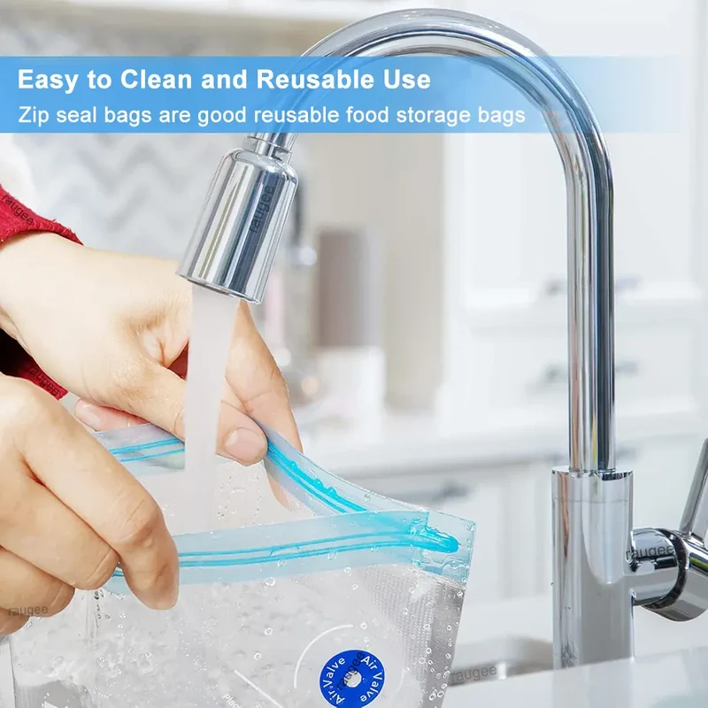 Sacs Sous Vide Alimentaire Réutilisables - Lot de 10 Unités