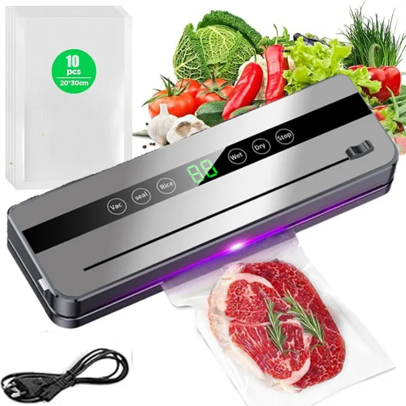 Machine Sous Vide Alimentaire avec Cutter Intégré - 65 kPa