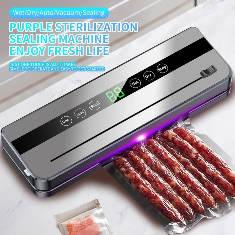 Machine Sous Vide Alimentaire avec Cutter Intégré - 65 kPa