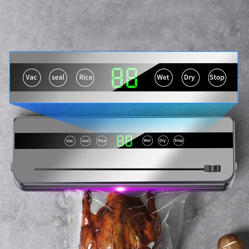 Machine Sous Vide Alimentaire avec Cutter Intégré - 65 kPa