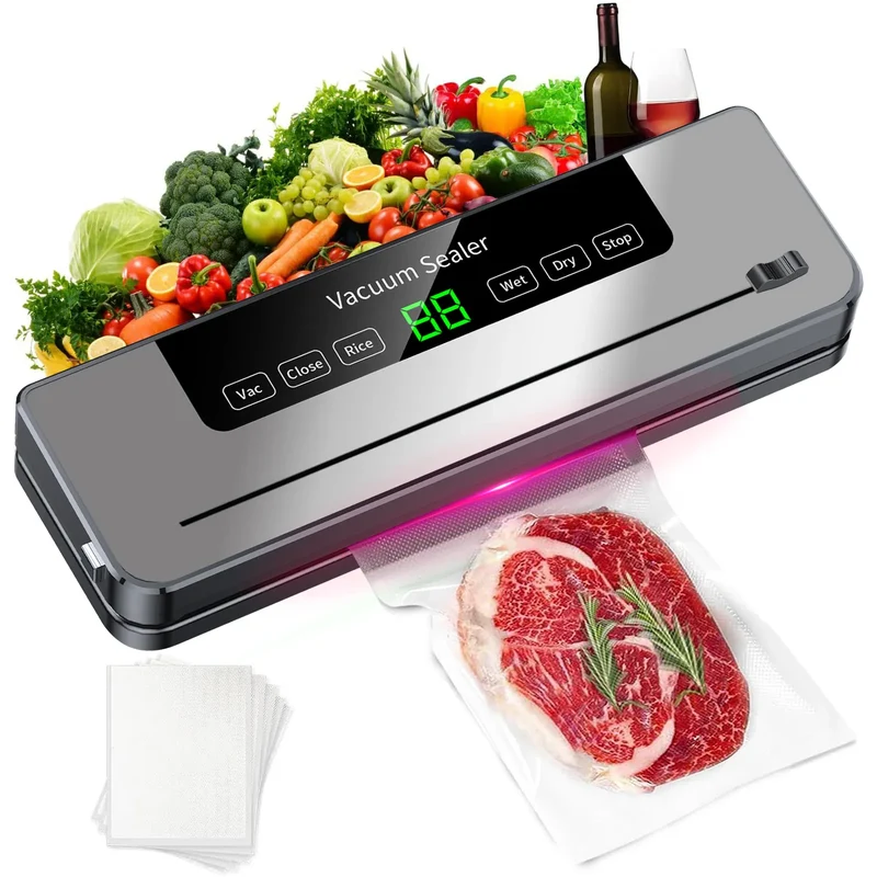 Machine Sous Vide Alimentaire avec Cutter Intégré - 65 kPa