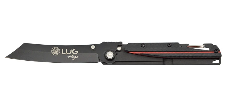 Couteau Pliant SP3T noir/rouge Lug
