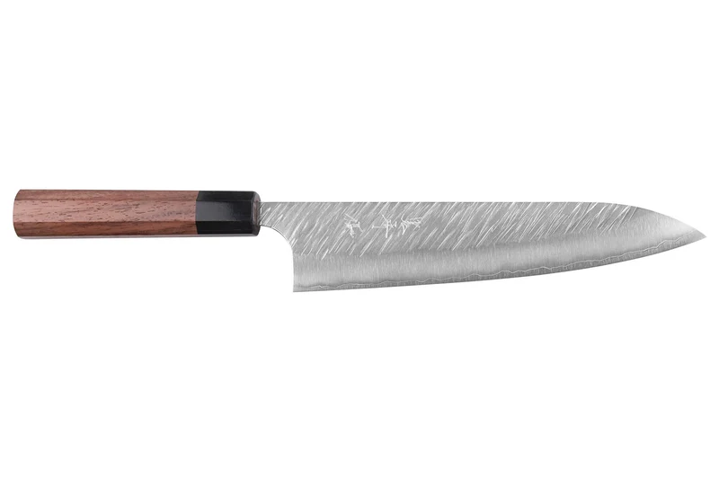Couteau de chef japonais artisanal Yu Kurosaki Fujin 21cm SG2