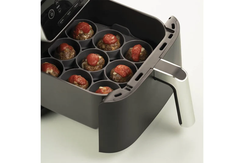Moule en silicone professionnel Silikomart Silfry spécial AirFryer 9 œufs