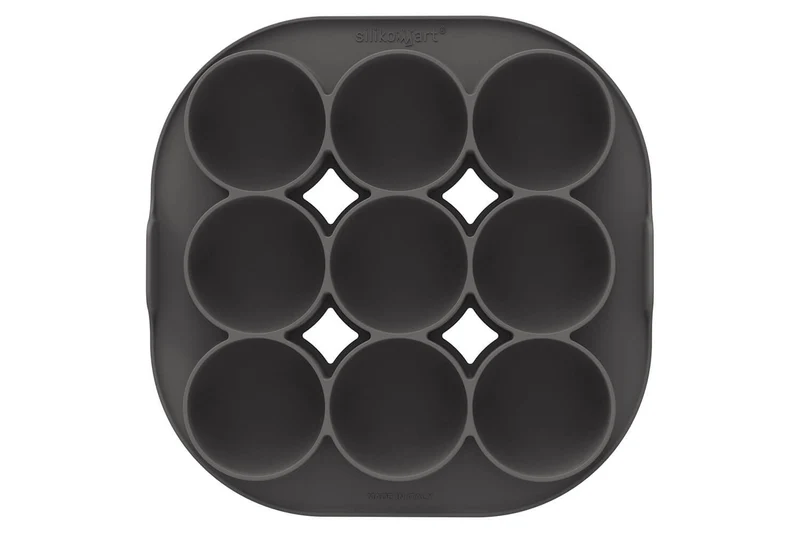Moule en silicone professionnel Silikomart Silfry spécial AirFryer 9 œufs