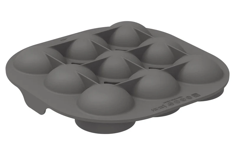 Moule en silicone professionnel Silikomart Silfry spécial AirFryer 9 œufs
