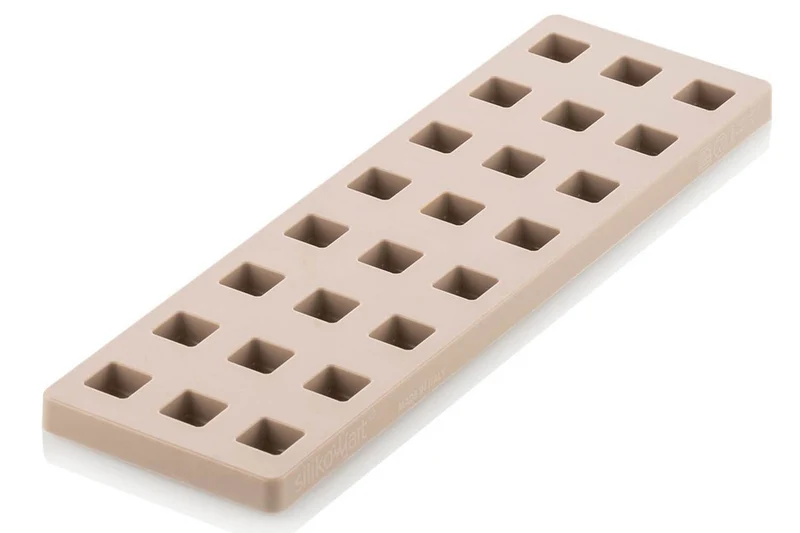 Moule en silicone et tritan professionnel Silikomart 24 pralines avec insert