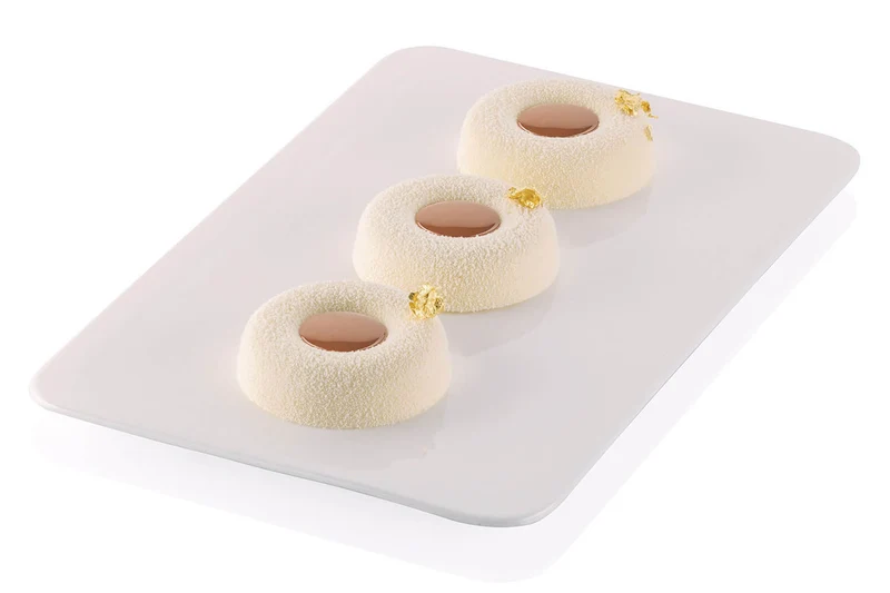 Moule en silicone professionnel Silikomart Silicon Flex 300x175mm 6 savarins