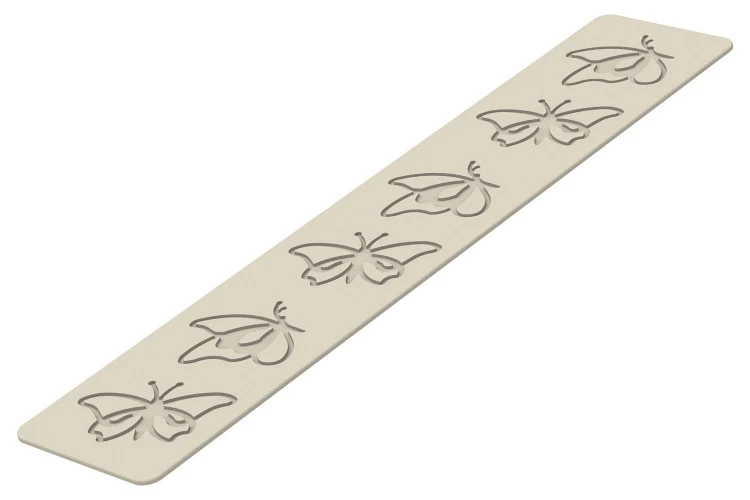 Tapis en silicone professionnel Silikomart Grace 6 papillons