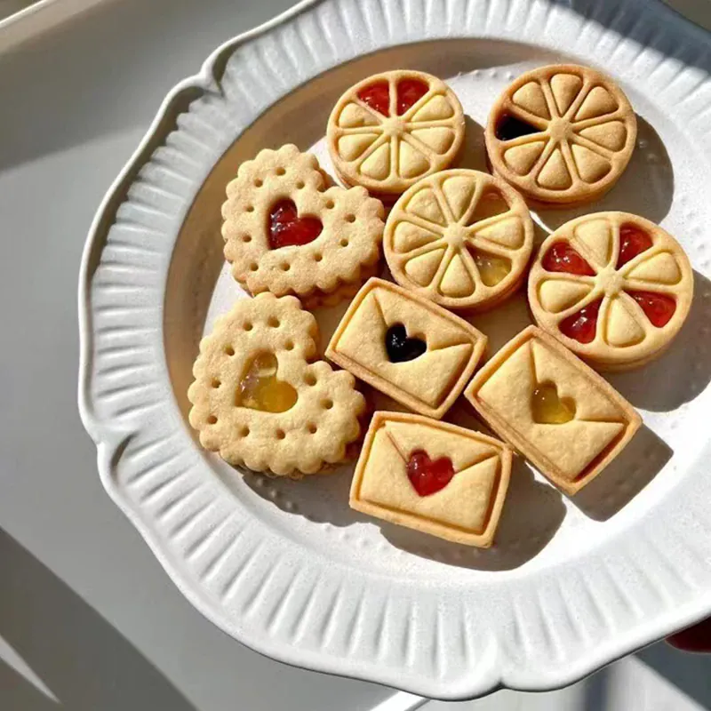 Emporte-pièces à biscuits en forme de cœur et enveloppe - Set de 4 pièces