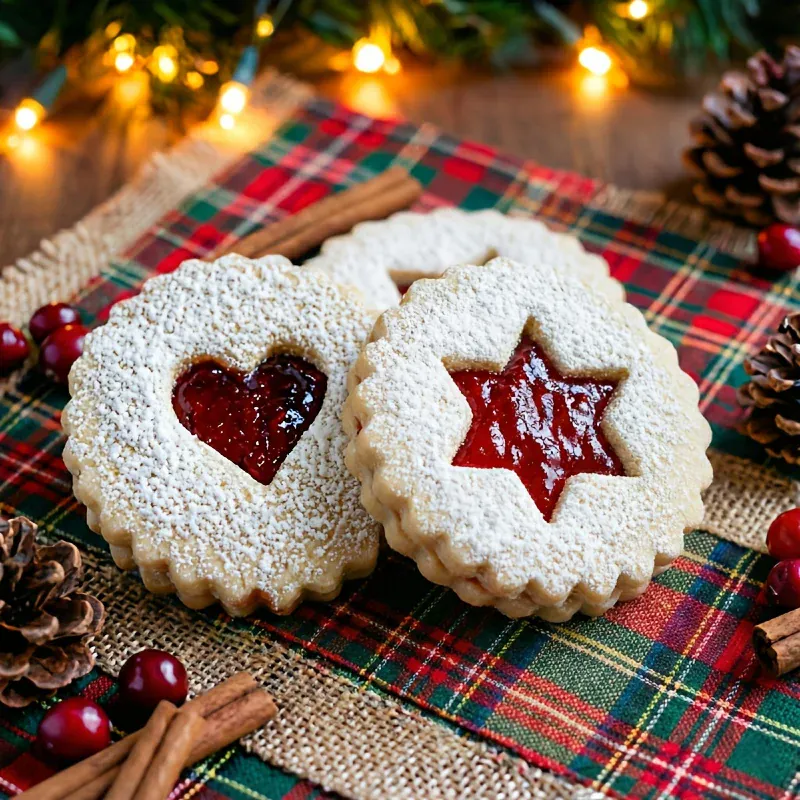 Emporte-pièces en inox cœur et étoile - Set de 2 pour biscuits décorés