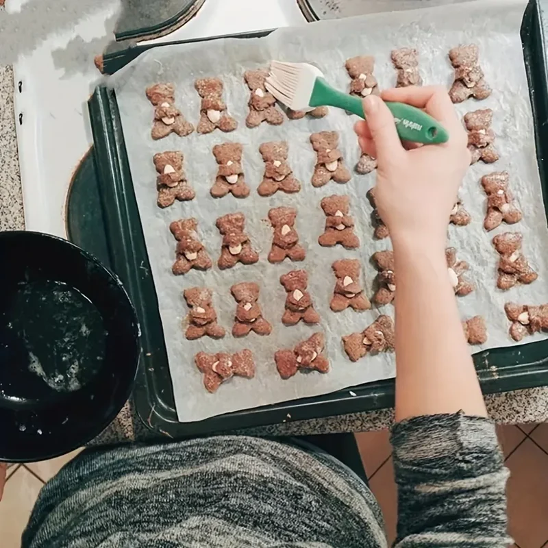 Emporte-pièces Oursons en Acier Inoxydable - 5 Molds pour Biscuits Festifs