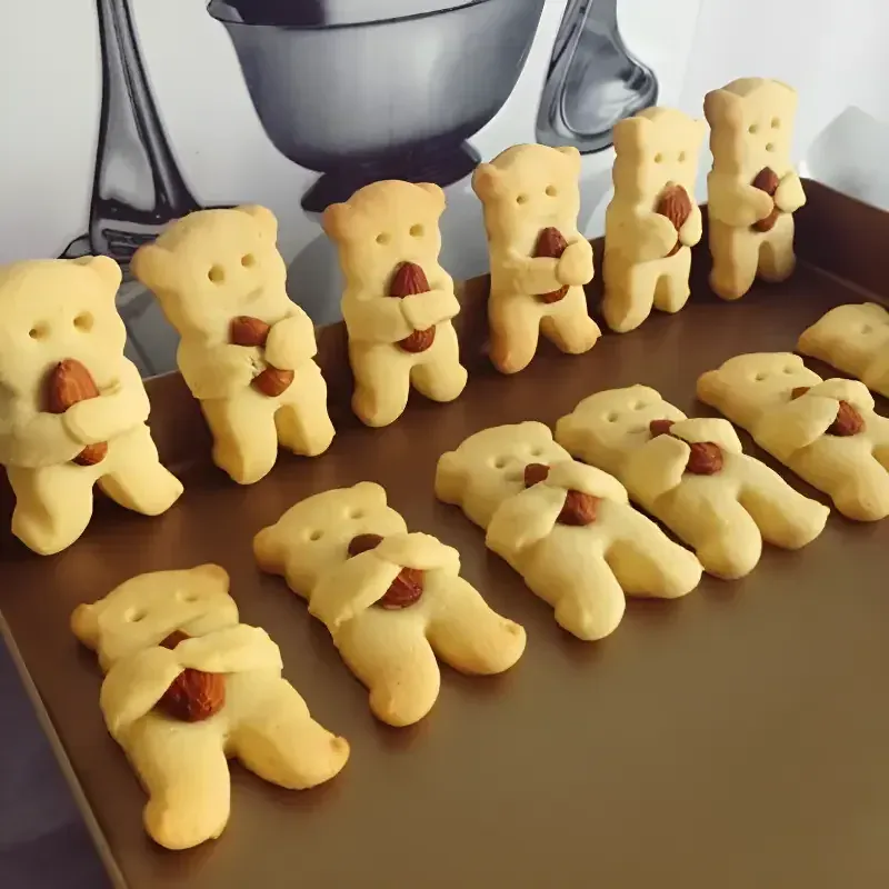 Emporte-pièce ours en inox - Découpeur de biscuits pour pâtisserie