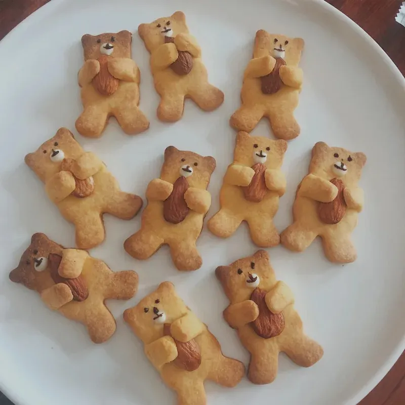 Emporte-pièce ours en inox - Découpeur de biscuits pour pâtisserie