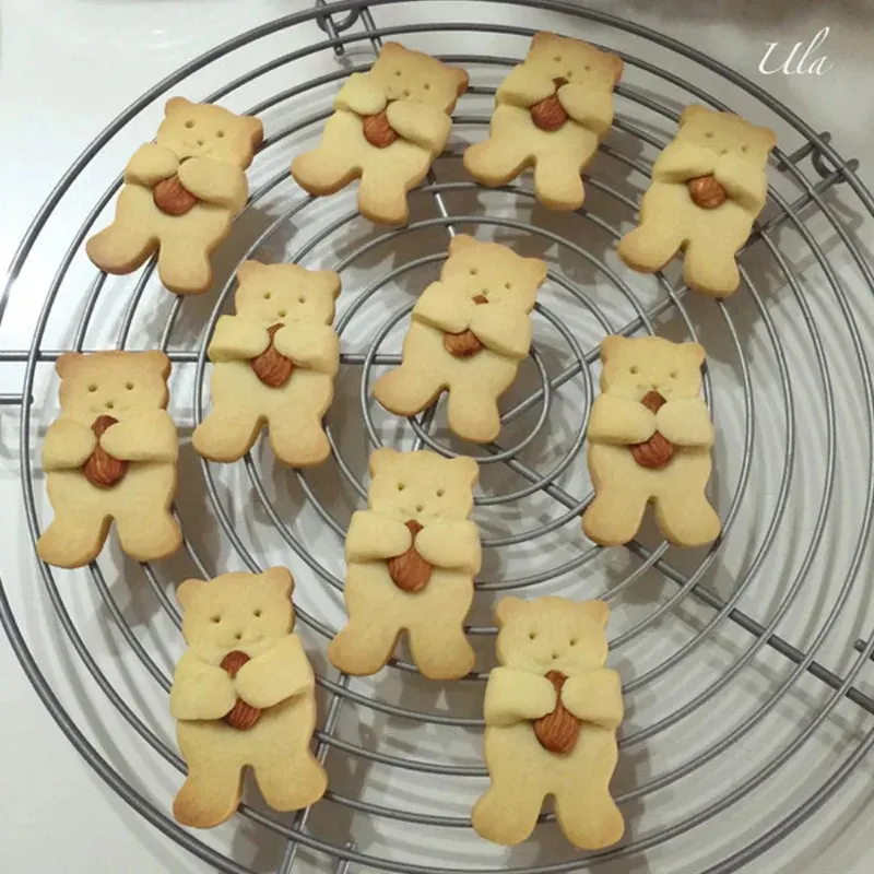 Emporte-pièce ours en inox - Découpeur de biscuits pour pâtisserie