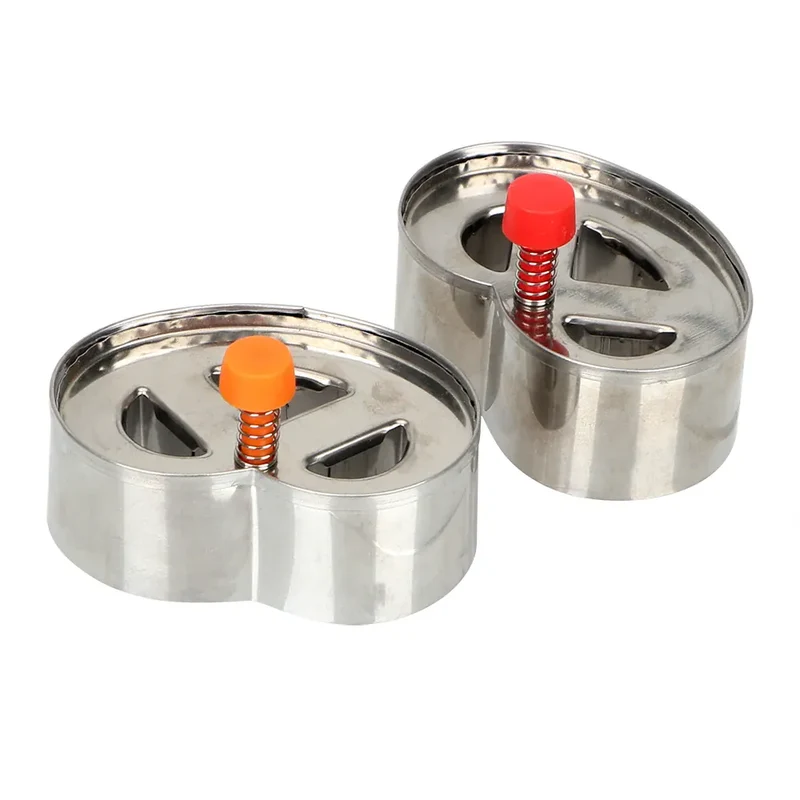 Emporte-pièces en inox pour gâteau - 2 pièces en forme de bretzel