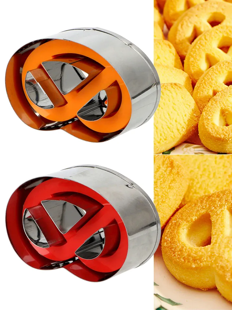 Emporte-pièces en inox pour gâteau - 2 pièces en forme de bretzel