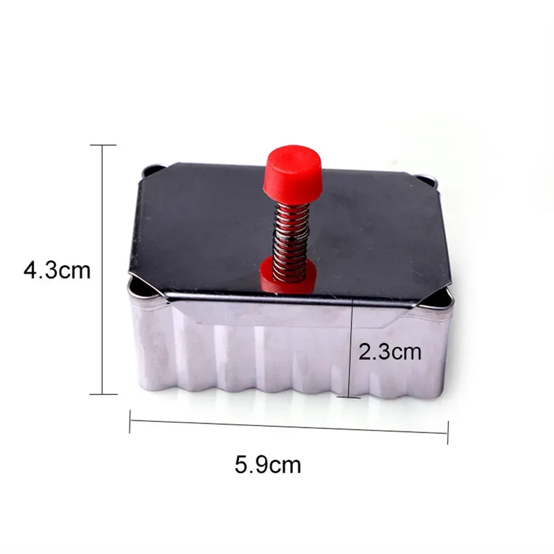 Emporte-pièces en inox pour gâteau - 2 pièces en forme de bretzel