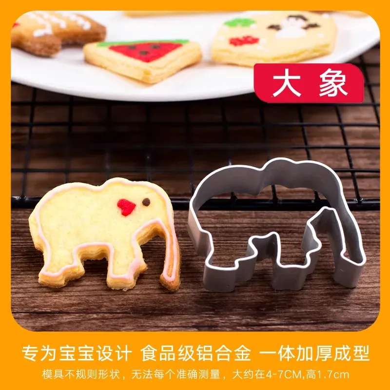 Emporte-pièce en aluminium en forme de chat pour biscuits et pâtisseries