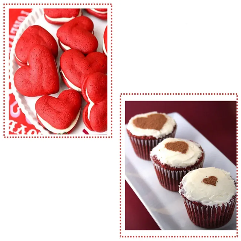Emporte-pièces en Acier Inoxydable - Set de 6 Cœurs pour Pâtisserie